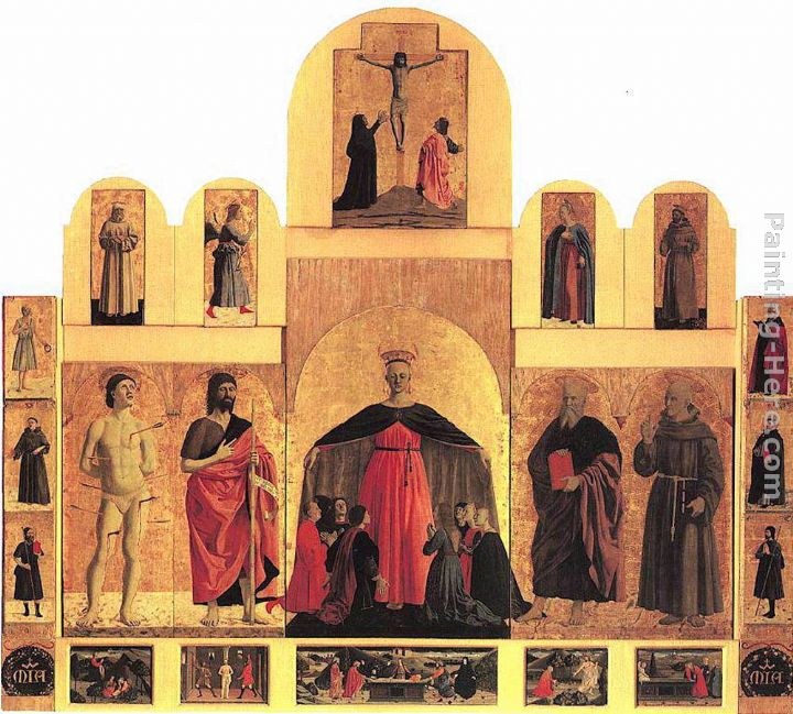 Piero della Francesca Polyptych of the Misericordia